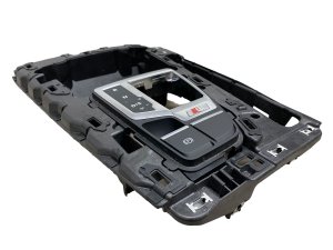 2021-2025 Audi SQ5 Center Console Floor Shift Mount Trim Panel with Parking Brake Switch (Used OEM)