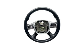 2023-2025 Kia Telluride Black Leather Heated Steering Wheel with Cruise Control - Front (Used OEM)