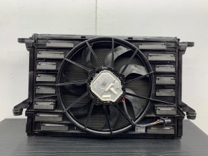 2019-2023 Audi e-tron Sportback Radiator and A/C Condenser Cooling Fan Motor (Used OEM)