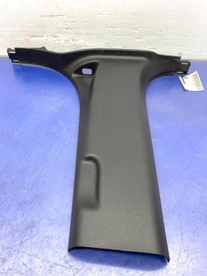 2018-2021 Lincoln Navigator Black Lower B-Pillar Trim Cover Panel - Front, Left (Driver) (Used OEM)