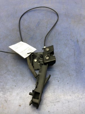 2010-2017 Audi S5 Convertible Seat Latch Lock with Cable and Handle - Rear, Left (Driver) (Used OEM)