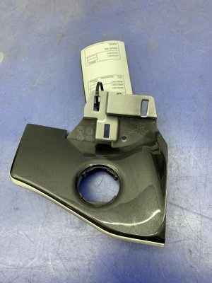2021-2023 Jeep Grand Cherokee L Silver Dash Instrument Panel Ignition Switch Trim Bezel Cover - Front (Used OEM)
