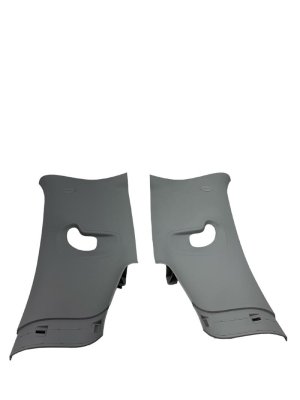 2019-2024 Ram 1500 Beige Upper C-Pillar Trim Cover Panel Set (Used OEM)