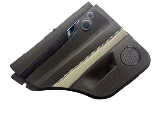 2021-2024 Genesis GV80 Beige Door Interior Trim Panel - Rear, Left (Driver) (Used OEM)