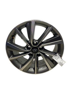 2019-2020 Hyundai Santa Fe 18x7.5 Machined Charcoal Alloy Wheel (Used OEM)