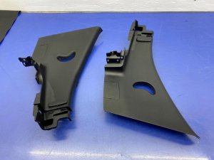 2022-2025 Hyundai Santa Cruz Black C-Pillar Interior Trim Cover Panel Set (Used OEM)