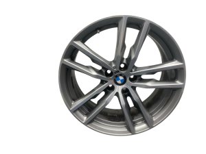 2018-2024 BMW X3 19x7.5 Style 698M Machined Silver Alloy Wheel (Used OEM)