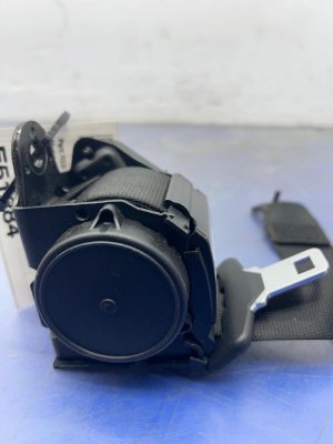 2015-2020 BMW M4 Black Seat Belt Assembly - Rear, Right (Passenger) (Used OEM)