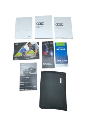 2019 Audi Q8 Owners Manual with Info Book and Case (Used OEM)