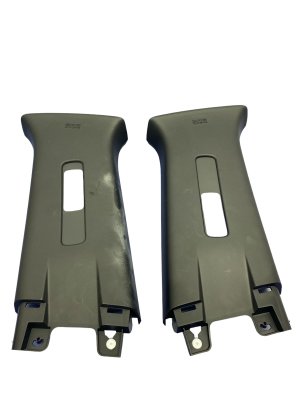 2022-2024 Mitsubishi Outlander Black Upper B-Pillar Trim Cover Set (Used OEM)