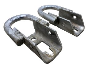 2015-2020 Ford F-150 Chrome Tow Hook Set - Front (Used OEM)