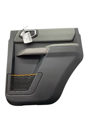 2021-2024 Ford Bronco Black Onyx Door Interior Trim Panel - Rear, Right (Passenger) (Used OEM)