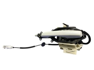 2020-2025 Ford Escape White Door Latch Assembly with Handle - Rear, Right (Passenger) (Used OEM)