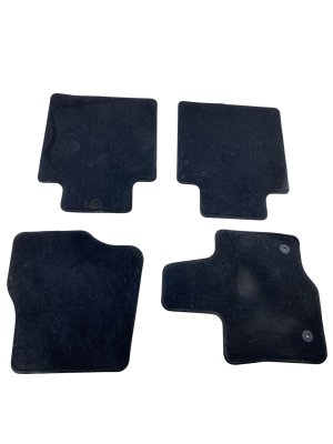 2021-2025 Ford F-150 Black Front and Rear Carpet Floor Mat Set (Used OEM)