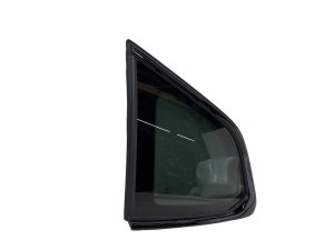 2023-2025 BMW X1 Black Quarter Glass with Gloss Black Trim - Rear, Left (Driver) (Used OEM)