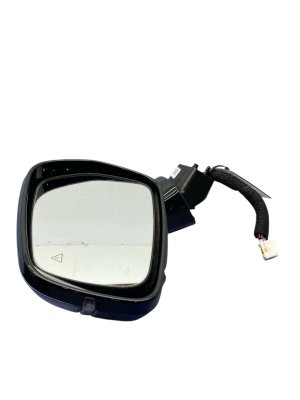 2022-2025 Kia Carnival Blue Power Folding Heated Blind Spot Door/Side View Mirror with Camera and Signal Lamp - Left (Driver) (Used OEM)