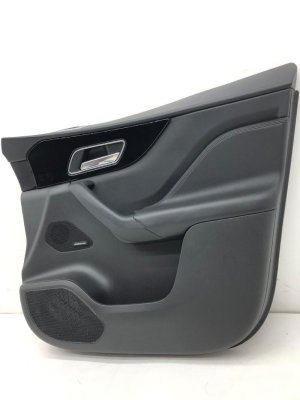 2017-2020 Jaguar F-Pace Jet Black Door Interior Trim Panel Assembly - Front, Right (Passenger) (Used OEM)