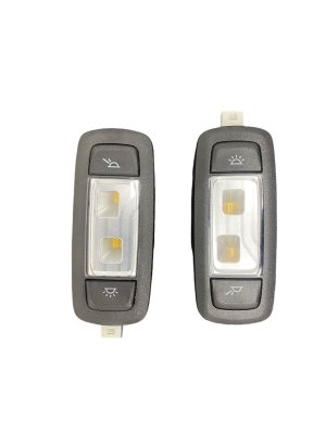  BMW 7 series Black Reading Lamp Set - Rear (Used OEM)