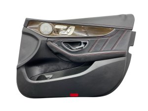 2015-2021 Mercedes-Benz C280 Black Door Interior Trim Panel - Front, Right (Passenger) (Used OEM)