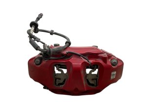 2017-2025 Audi Q7 Red Disc Brake Caliper - Front, Left (Driver) (Used OEM)
