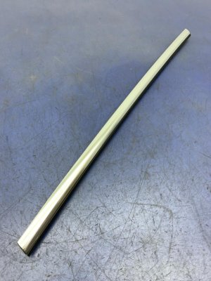 2018-2024 Audi S5 Chrome Convertible Chrome Moulding Seal Trim - Rear, Right (Passenger) (Used OEM)