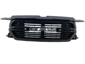 2019-2023 Ram 1500 Black Laramie New Style Upper Grille and Valance - Front (Used OEM)