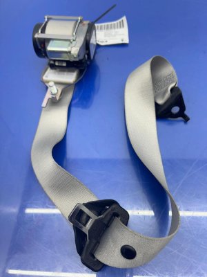 2012-2015 Mercedes-Benz ML350 Gray Seat Belt Assembly - Rear, Left (Driver) (Used OEM)