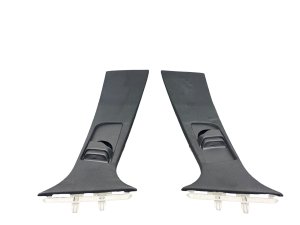 2015-2021 Mercedes-Benz C280 Black Upper B-Pillar Interior Trim Panels - Front (Used OEM)