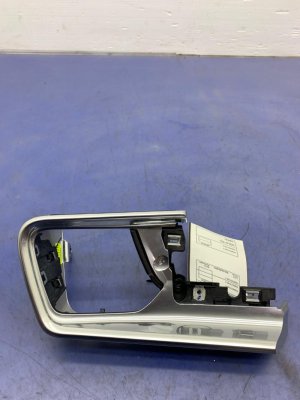 2017-2020 Porsche Panamera Outer Air Vent Trim Panel - Front, Left (Driver) (Used OEM)