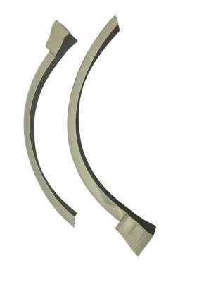 2022-2025 Audi Q4 e-tron Pebble Gray Fender Flare Pair - Front, Right (Passenger) (Used OEM)