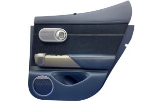 2023-2025 Genesis GV60 Blue Door Interior Trim Panel - Rear, Right (Passenger) (Used OEM)
