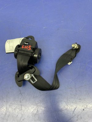 2018-2024 Honda Odyssey Black 3rd Row Seat Belt Assembly - Rear, Left (Driver) (Used OEM)