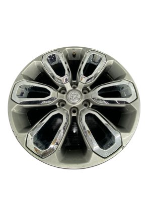 2019-2024 Ram 1500 Open Spoke Painted and Polished Smoked Hyper Wheel with Chrome Inserts (Used OEM)