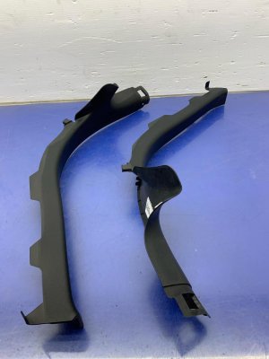 2013-2018 Audi S7 Black C-Pillar Trim Cover Panel Set - Rear (Used OEM)