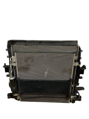 2021-2024 Nissan Armada A/C Condenser Radiator Fan Shroud Assembly (Used OEM)