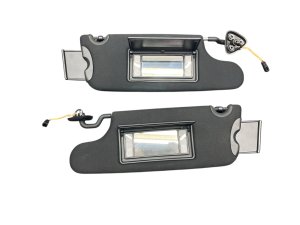 2017-2023 Dodge Challenger Black Illuminated Sun Visor Set - Front, Right (Passenger) (Used OEM)