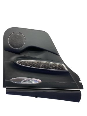 2022-2025 Genesis GV70 Black Door Interior Trim Panel Assembly - Rear, Left (Driver) (Used OEM)