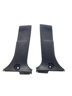 2022-2025 Lexus NX350 Black Lower B-Pillar Interior Trim Panels - Front (Used OEM)