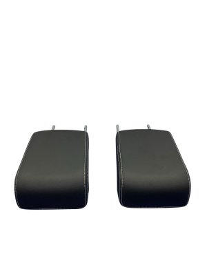 2021-2025 Volkswagen Atlas Black 3rd Row Leather Seat Headrest - Rear, Right (Passenger) (Used OEM)