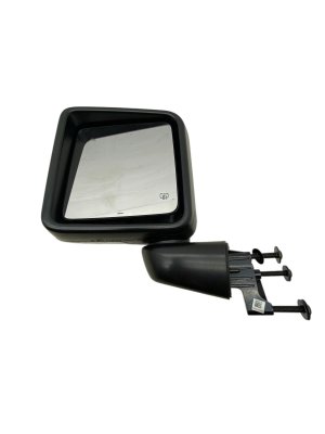 2018-2026 Jeep Wrangler White Power Heated Blind Spot Signal Door/Side View Mirror - Front, Left (Driver) (Used OEM)