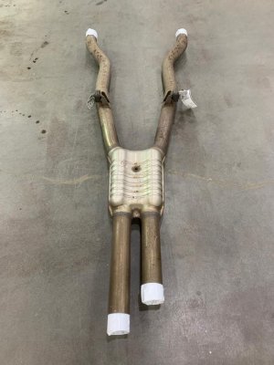 2017-2019 BMW Alpina B7 Exhaust Resonator Pipe (Used OEM)