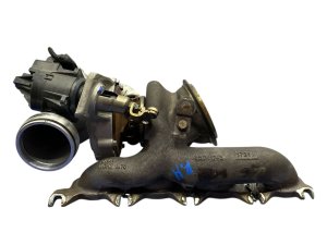 2020 Mini Cooper Turbocharger Assembly with Exhaust Manifold (Used OEM)