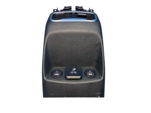 2021-2023 Hyundai Santa Fe Center Console Trim Panel with Air Vent and Charge Port - Rear (Used OEM)