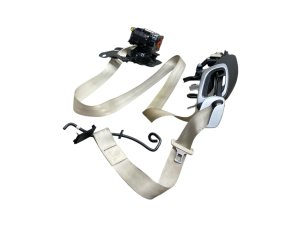 2009-2018 Bentley Continental Tan Seat Belt Assembly with Motorized Retractor - Front (Used OEM)