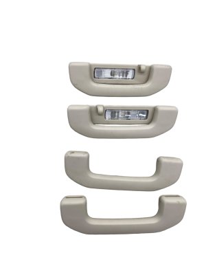 2015-2017 Mercedes-Benz GLA250 White Front and Rear Illuminated Interior Grab Bar Handle Set (Used OEM)