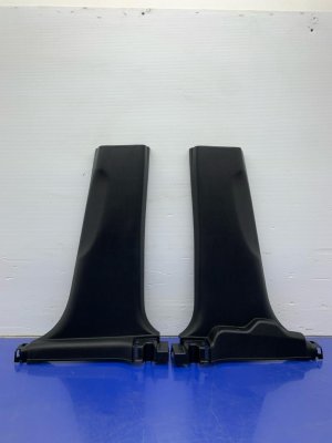 2017-2025 Honda Ridgeline Black Interior Lower B-Pillar Trim Cover Panel Set (Used OEM)