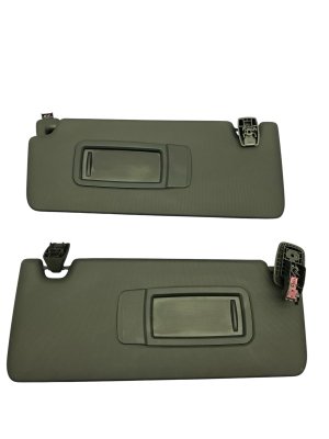 2021-2026 BMW M4 Black Sun Visor Set - Front, Right (Passenger) (Used OEM)