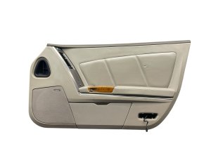2004-2006 Cadillac XLR Tan Door Interior Trim Panel - Front, Right (Passenger) (Used OEM)