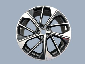 2021-2024 Audi SQ5 Silver 21x8.5 5 Y-Spoke Machined Black Alloy Wheel (Used OEM)