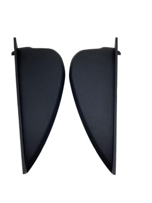 2020-2025 Hyundai Palisade Black Dashboard End Cap Cover Panel Set - Front (Used OEM)